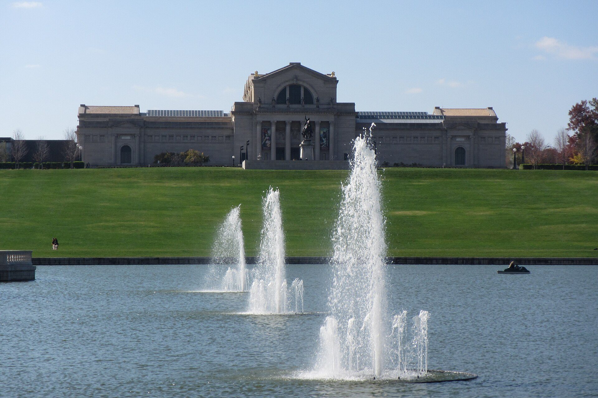 The Grand Basin in Forest Park, St. Louis